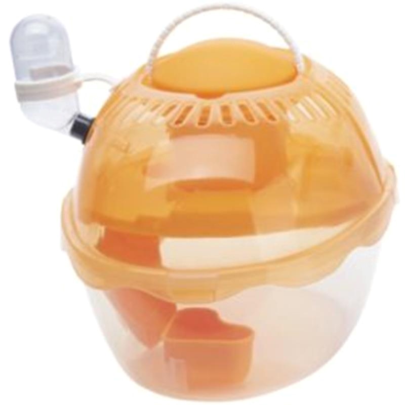 PET DOCTOR HAMSTER CAGES-EGG SHAPE (ORANGE) | Shopee Malaysia