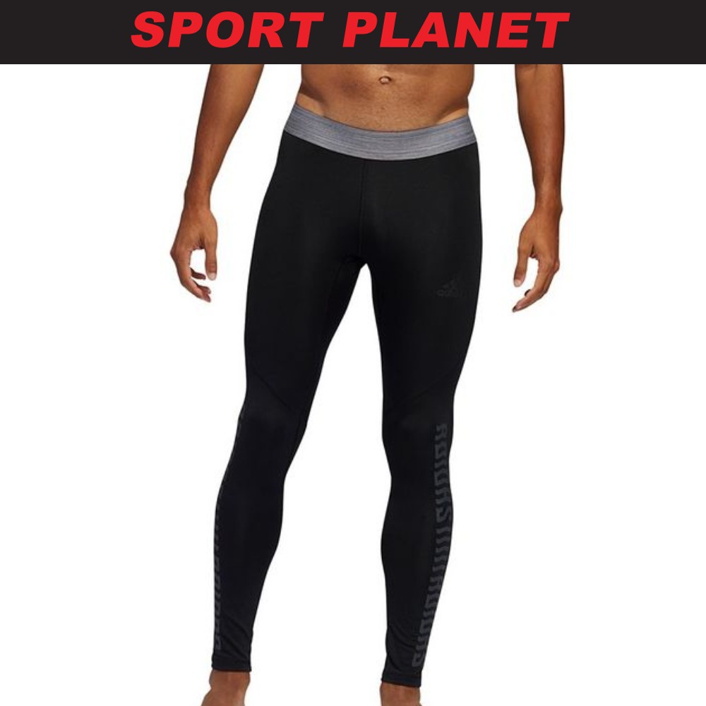 adidas Men Alphaskin Graphic Long Tight Tracksuit Pant Seluar Lelaki  (FJ5149) Sport Planet C-3