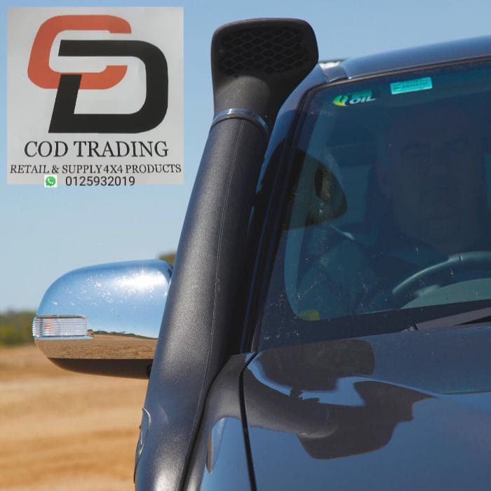 TJM AIRTEC SNORKEL POLYETHYLENE BLACK KIT TOYOTA HILUX VIGO (20052015