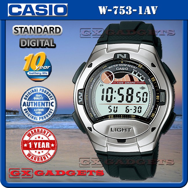 Casio w753 online