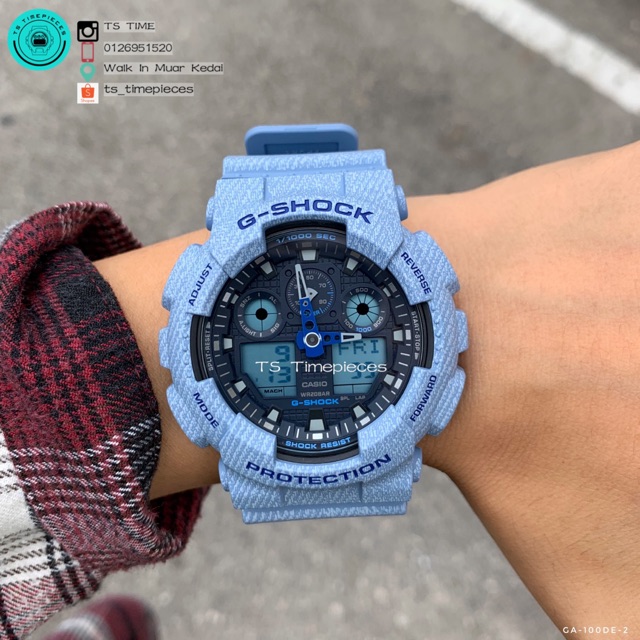 Casio g hotsell shock denim