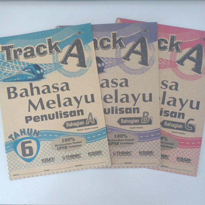 SET TRACK A BAHASA MELAYU PENULISAN TAHUN 6 BAHAGIAN A/B/C | Shopee ...