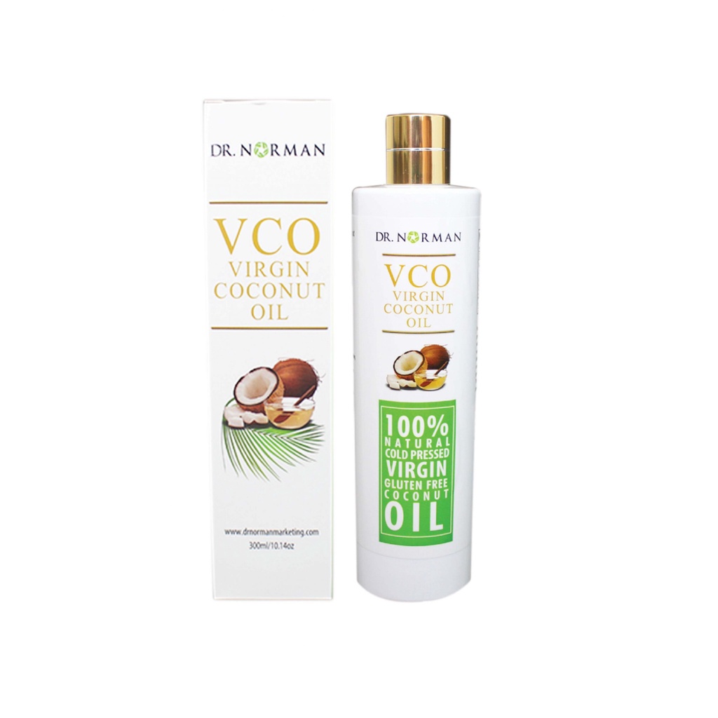 DR NORMAN VIRGIN COCONUT OIL MINYAK KELAPA DARA (300 ml). VCO. Baik utk
