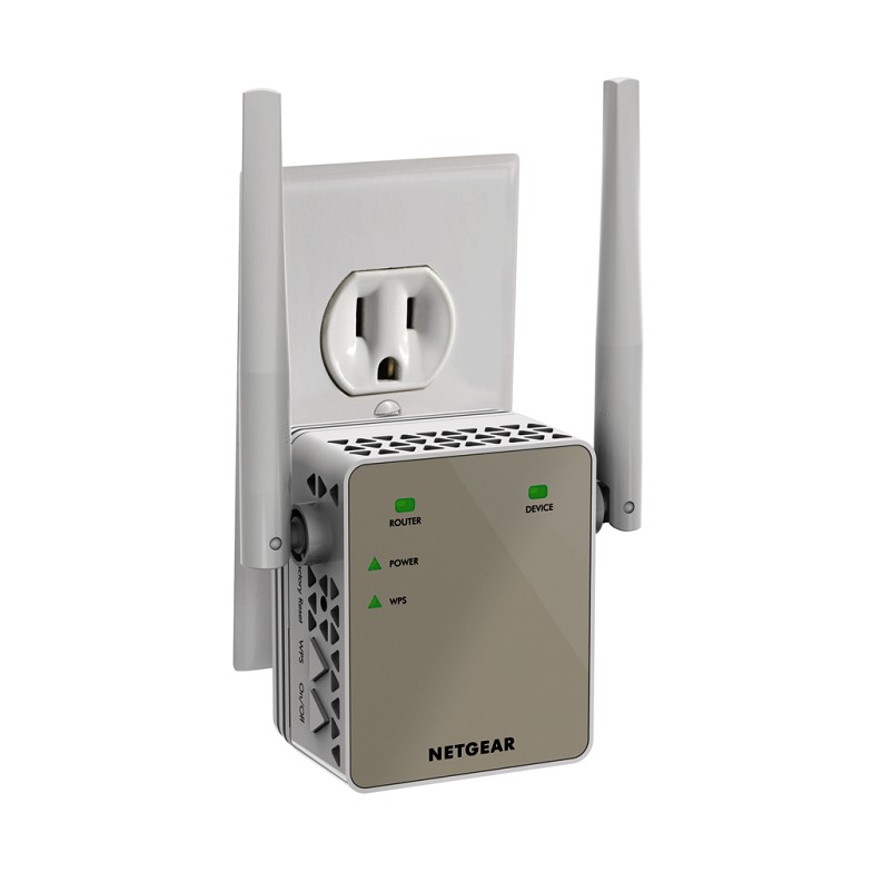 NETGEAR COMPACT WIFI DUAL BAND AC1200 RANGE EXTENDER (EX6120-100UKS ...