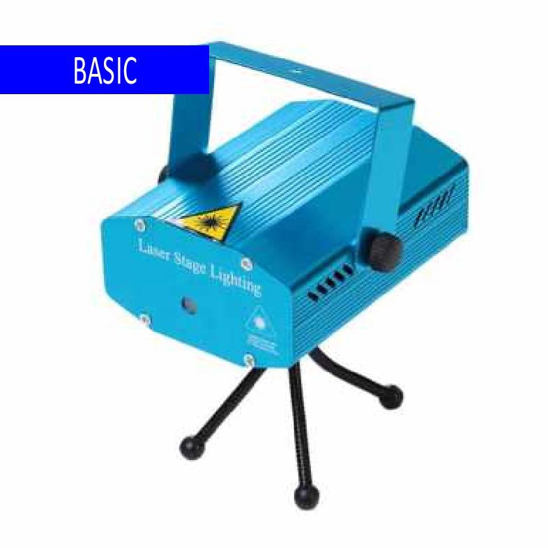 Mini Red & Green LED Laser Projector Stage Lighting (Standard) | Shopee ...