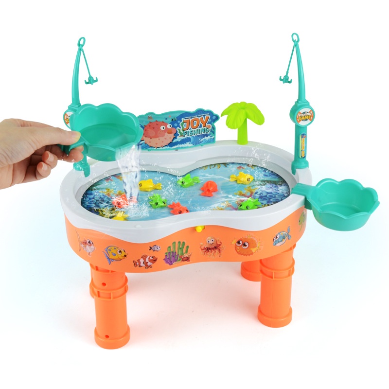 Kids Fishing Game Toy with Music, Rotating Fish Malaysia