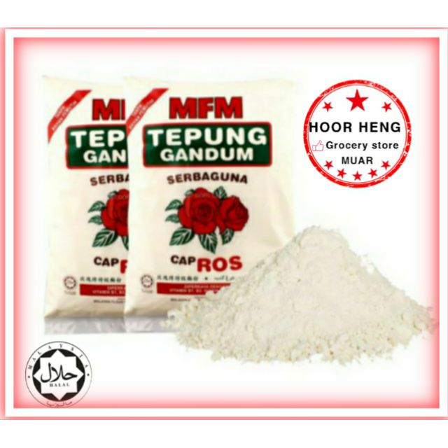 Mfm Tepung Gandum Cap Ros Flour 850g Shopee Malaysia