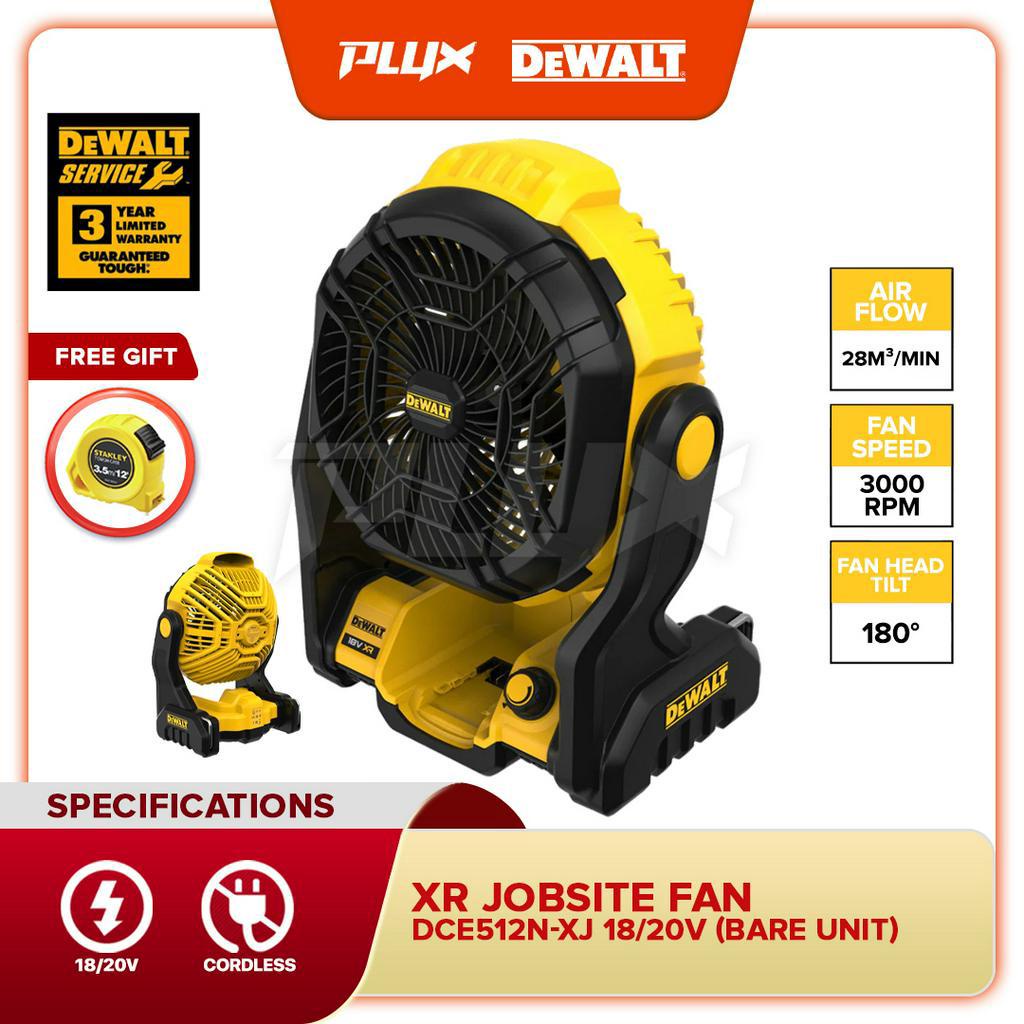 DEWALT DCE512N XJ 18 20V CORDLESS JOBSITE FAN BARE UNIT Shopee