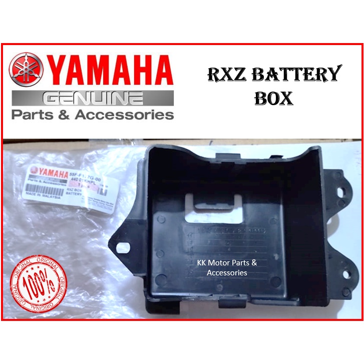 [100% ORIGINAL HLY !!!] YAMAHA RXZ BATTERY BOX / KOTAK BATERI | Shopee ...