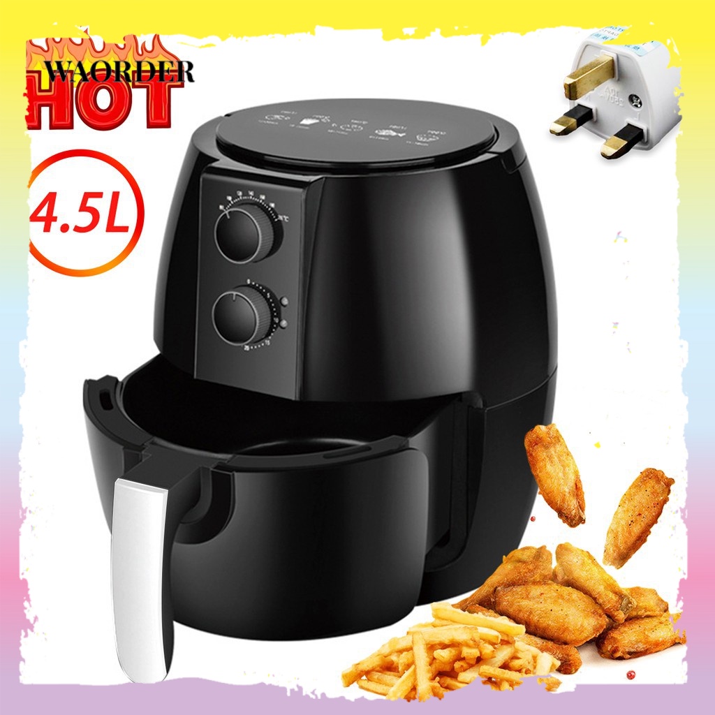 3.2L Air Fryer Automatic Oil Free Timer Cooker Fries Bake Machine Non ...