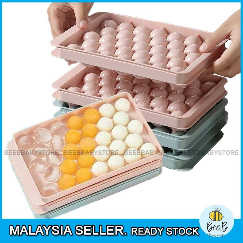 Ice Ball Tray Ice Grid Spherical Self-Made Round Ice Ball Plate Jelly ...