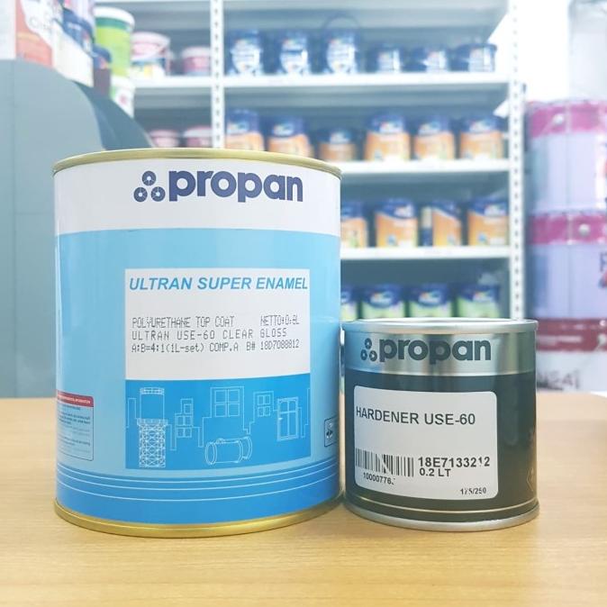 Propan ULTRAN SUPER ENAMEL USE 60 PU Top Coat Clear Gloss (1 LITER ...