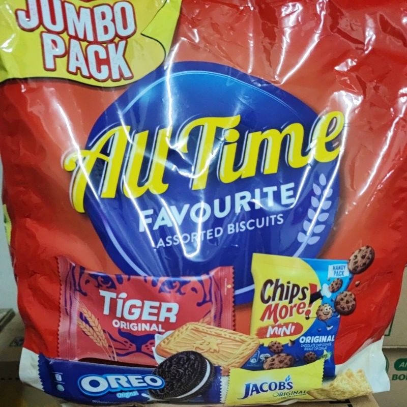 All Time Favourite Assorted Biscuits 522.3g/955g