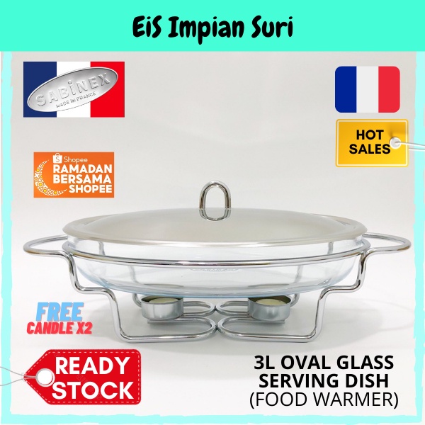 (Ready Stock!!) Royal EIS Sabinex 3L Oval Food Warmer with Stainless ...
