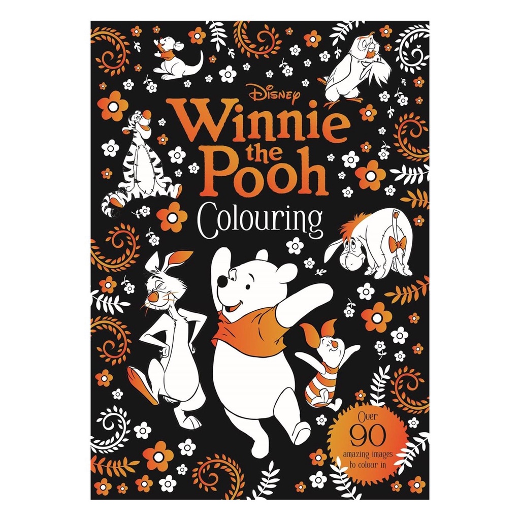 Winnie The Pooh Disney Colouring Book For Adult & Kids Shopee Malaysia