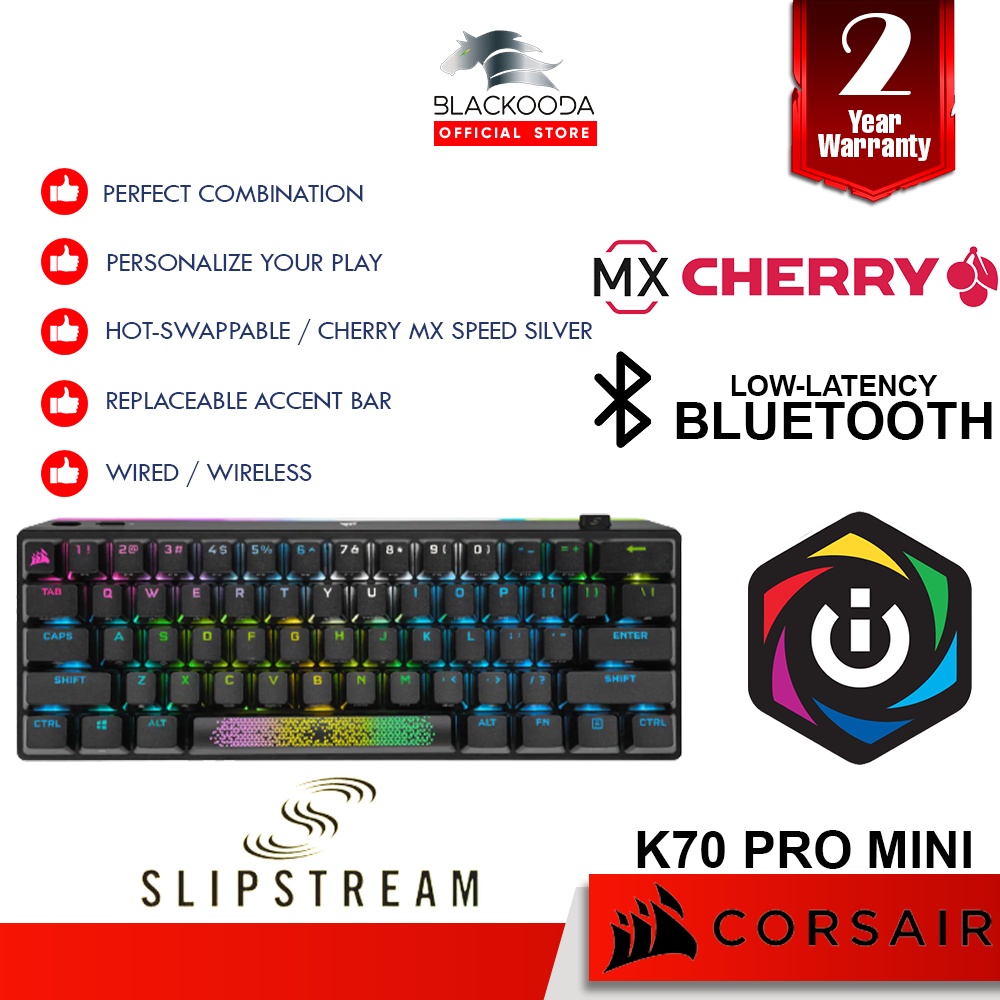 Corsair K70 PRO MINI WIRELESS 60 Mechanical CHERRY MX Speed Switch