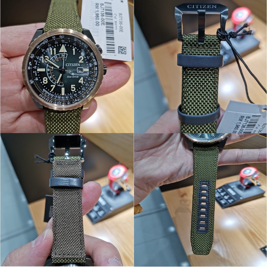 CITIZEN PROMASTER Eco-Drive Diver 200m BJ7136-00E | Shopee Malaysia