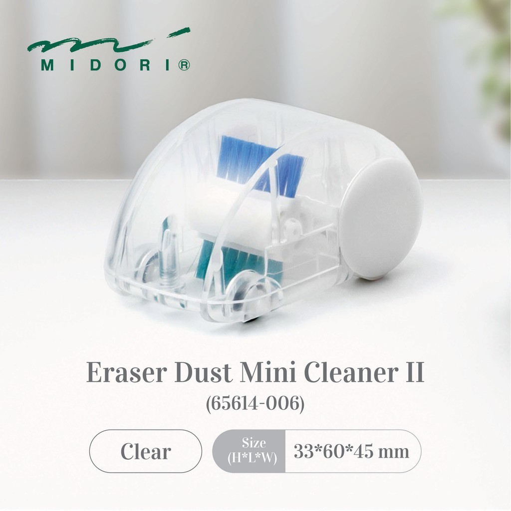 Midori Eraser Dust Mini Cleaner (Car) and Mini Cleaner II (Round