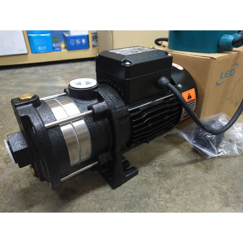 LEO Water Pump 0.5 HP STAINLESS STEEL HORIZONTAL MULTISTAGE PUMP