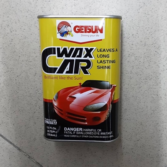 GETSUN CAR WAX (354ml) Shopee Malaysia
