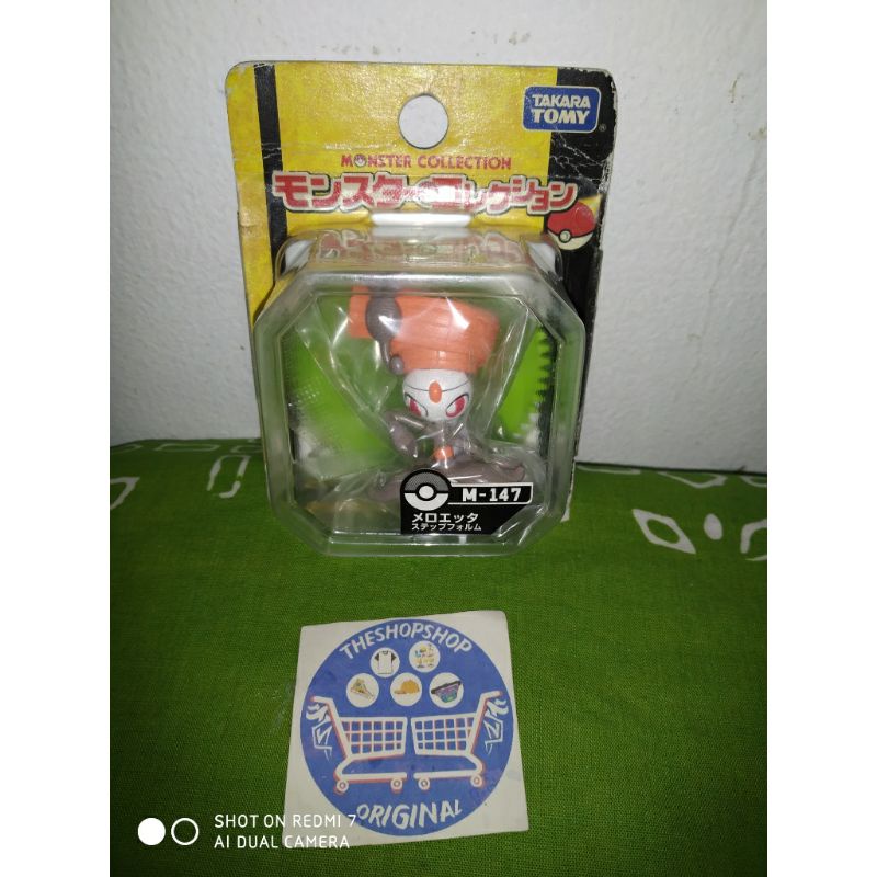 Clear Meloetta Pokemon Monster Collection Figure Set Takara Tomy