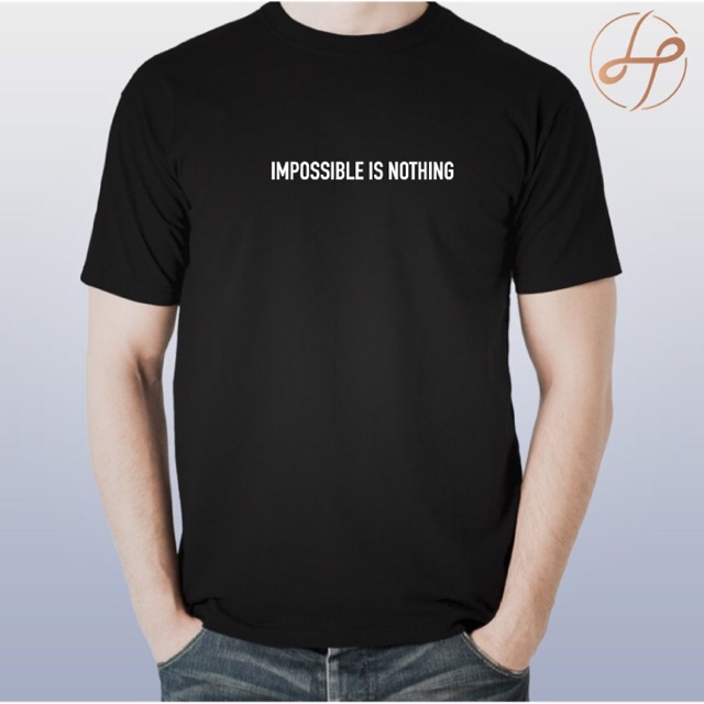 T shirt adidas shop impossible is nothing