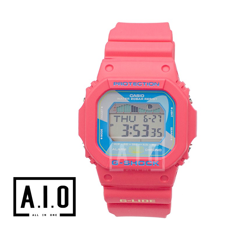 G shock g lide pink hotsell