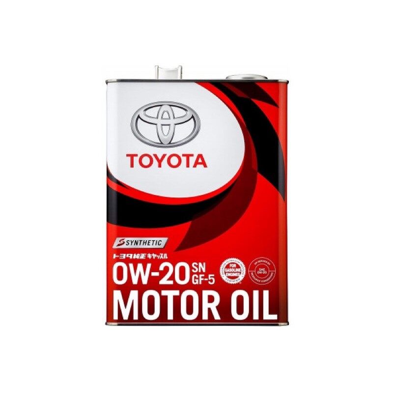 Toyota 0w20 Motor Oil SN-GF5 Fully Synthetic Engine Oil 4L (Original ...