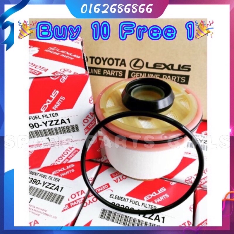 Toyota Hilux Kun25 Kun26 Kdh200 fortuner Hiace Fuel Filter 23390YZZA1