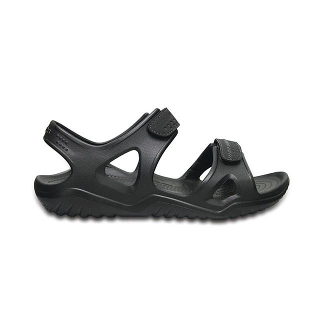 READY STOCK Crocs Men s Swiftwater River Hiking Sandals Shopee Malaysia