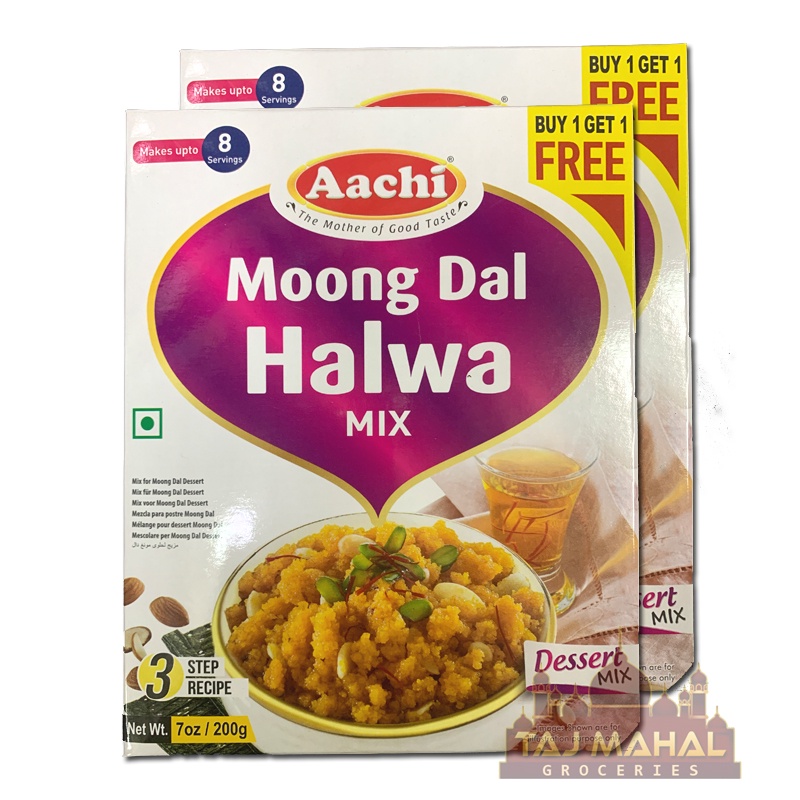 Buy 1 Get 1 Free Aachi Moong Dal Halwa Dessert Mix 200g | Shopee Malaysia