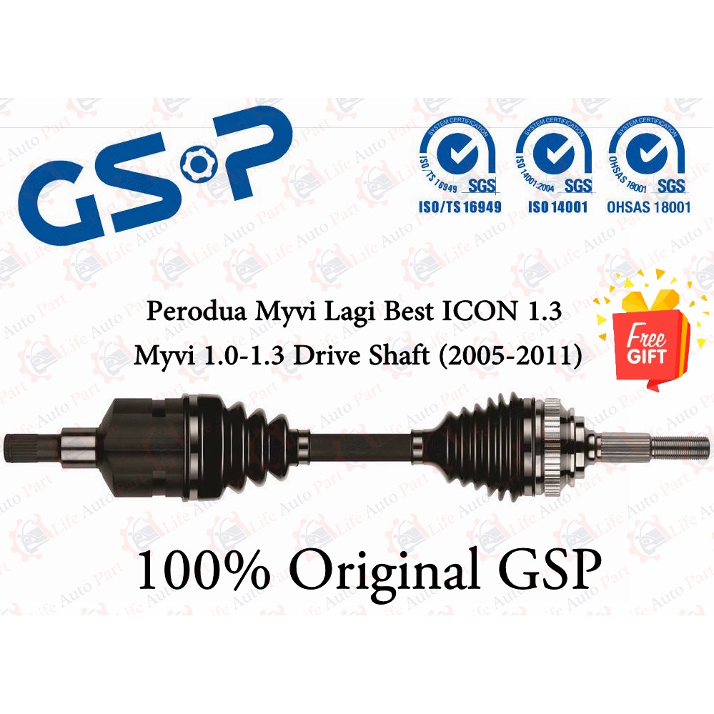 (Free Give) Perodua Myvi Lagi Best ICON 1.3 Myvi 1.01.3 Drive Shaft