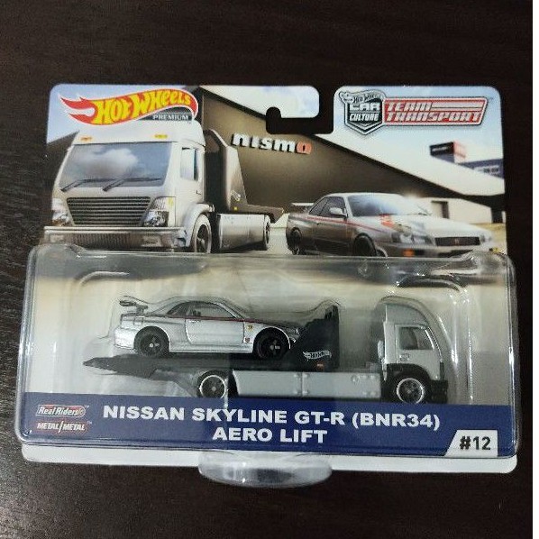 Hot wheels team store transport nissan skyline