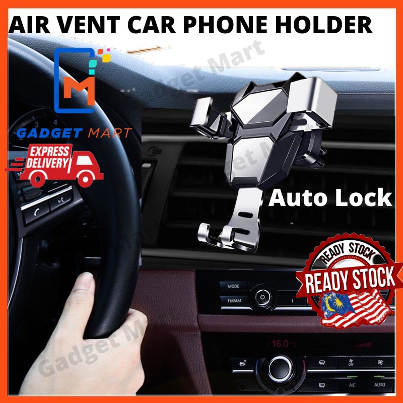 Phone holder Aircon handphone stand kereta dashboard bracket car stand ...