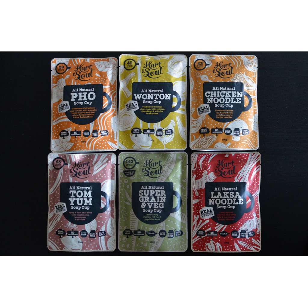 Hart and Soul Soup Sachet 100g | Shopee Malaysia