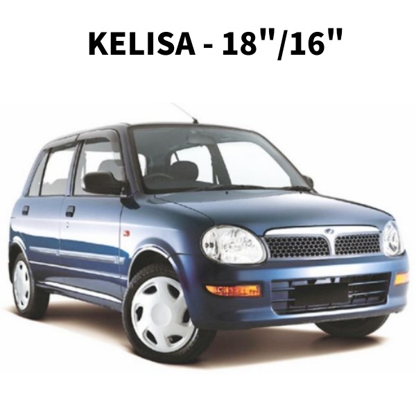 Silicone Soft Wiper Perodua Ativa/Alza/Aruz/Axia/Bezza/Kancil/Kelisa ...