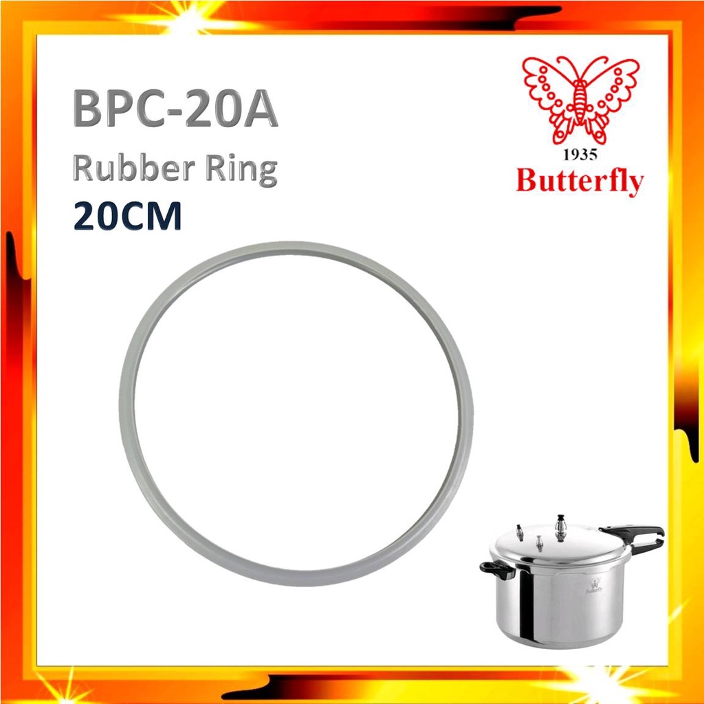 BUTTERFLY Rubber Ring Only For Butterfly BPC Series Aluminium Pressure Cooker BPC 20A / 22A / 26A / 28A / 32A