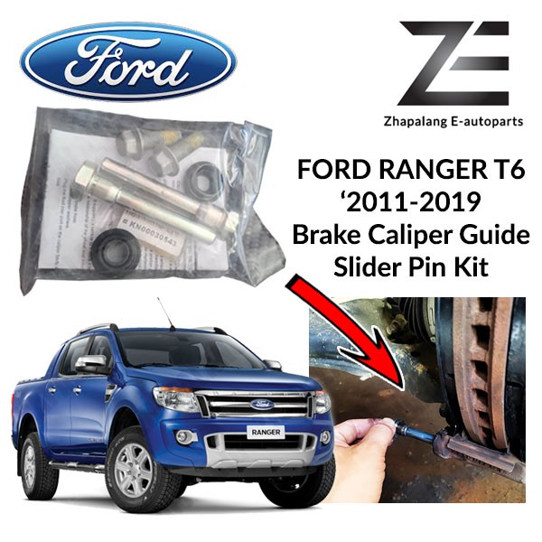 Original Ford Ranger T6 2.2/3.2 Brake Caliper Guide Slider Pin Kit ...