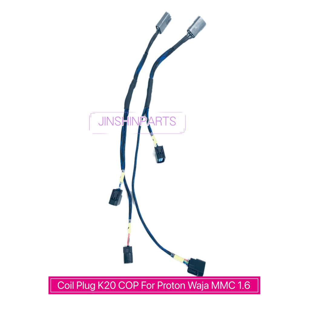 Proton Waja Coil Plug K20 K20A Set Combo Harness PNP K20 COP Waja MMC