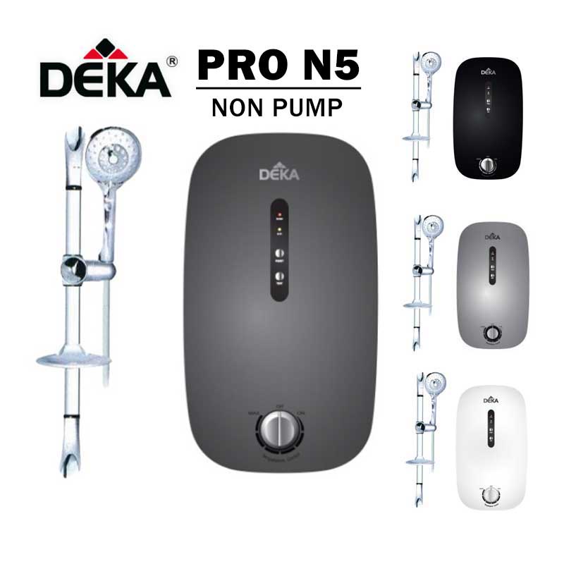 Deka Designer Water Heater with DC Inveter Pump Home Shower Pro N20 Pro ...