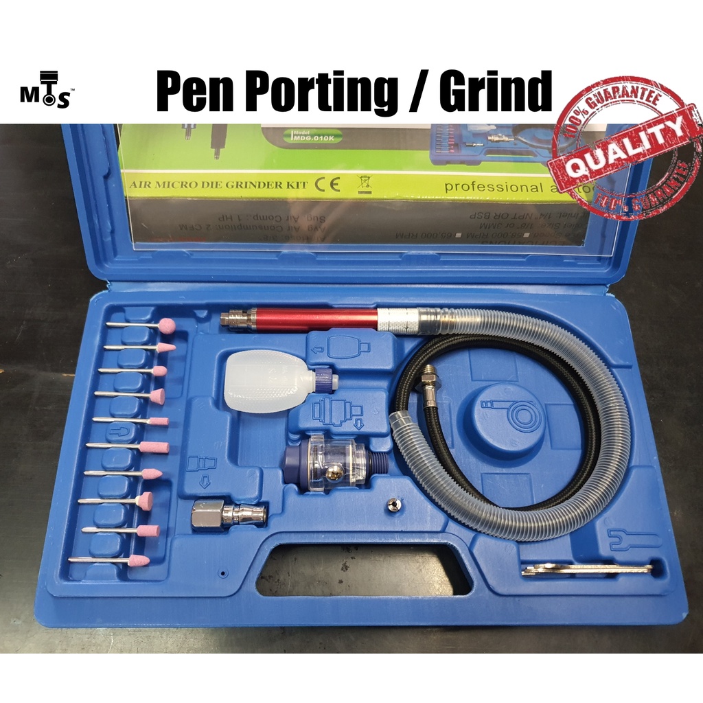 Air Grinder Grinding Mill Engraving Tool Hand Tool Set Mesin Korek ...