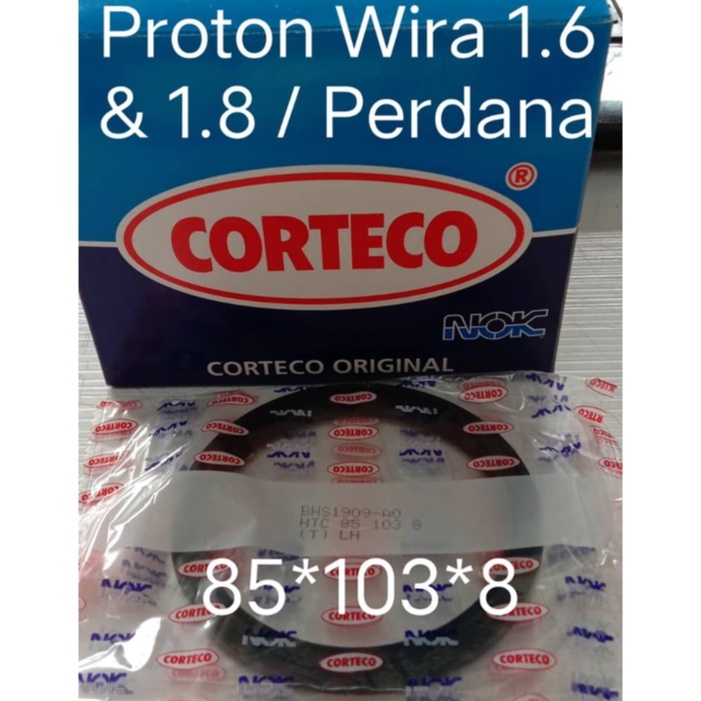 FLYWHEEL OIL SEAL PROTON WIRA 1.6 & 1.8 / PERDANA (NOK) 85*103*8