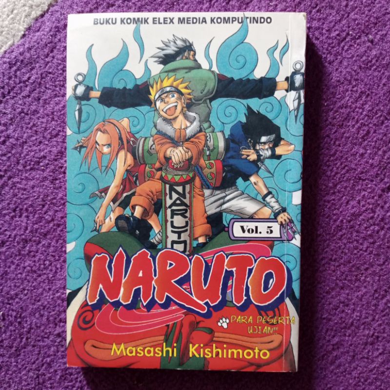 Naruto Vol 5 Comic by Masashi Kishimoto | Shopee Malaysia