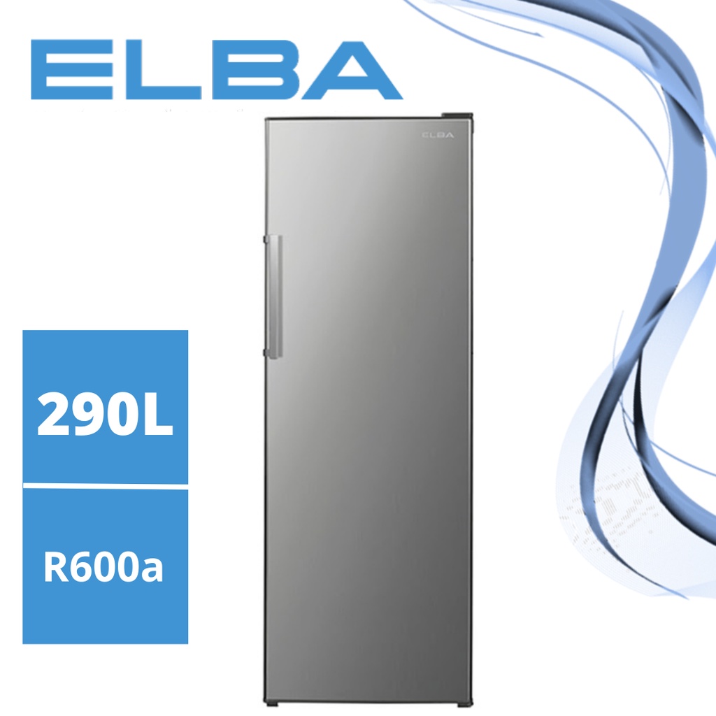 ELBA 290L Upright Freezer EUFJ2923(SV) Shopee Malaysia