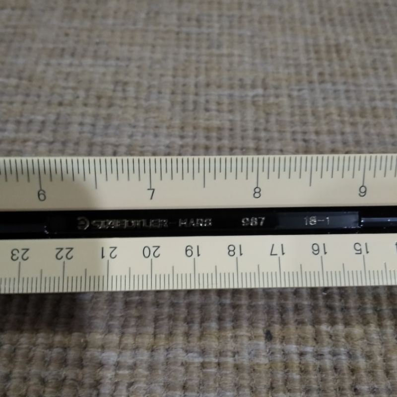 SCALE RULER Staedtler Mars Technical Triangular Reduction Scale Ruler