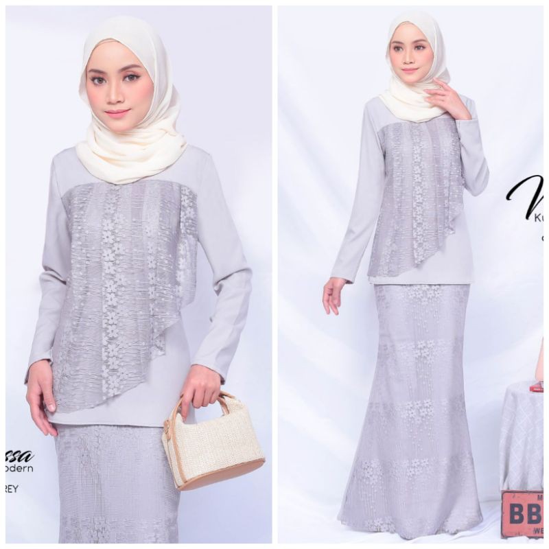 Mini kurung lace sale