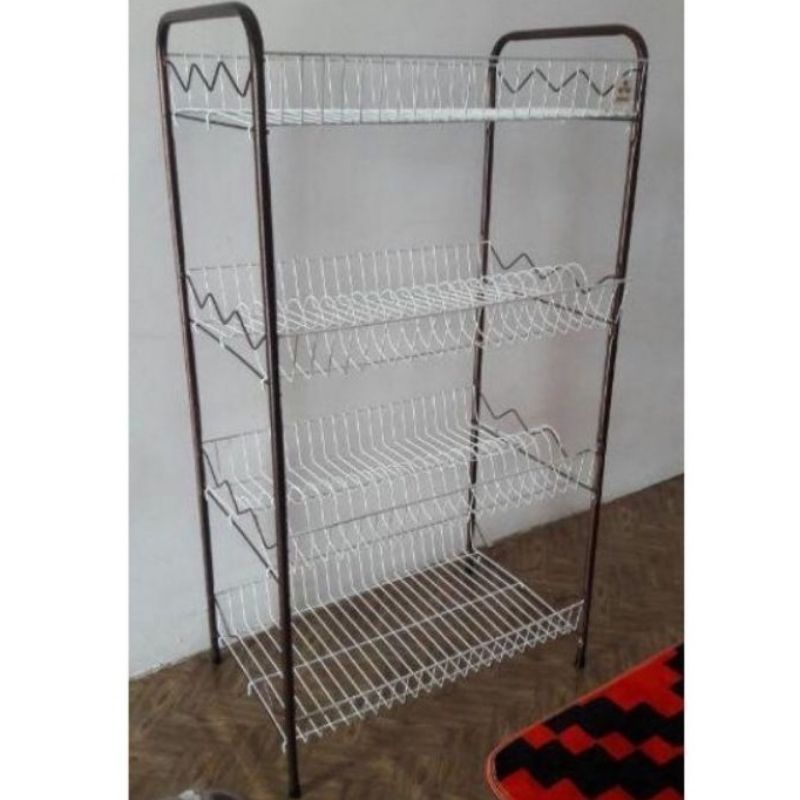 Rak Pinggan/Dish Drainer/Kitchen Rack 4 tier/rak pinggan/Rack /Rak ...
