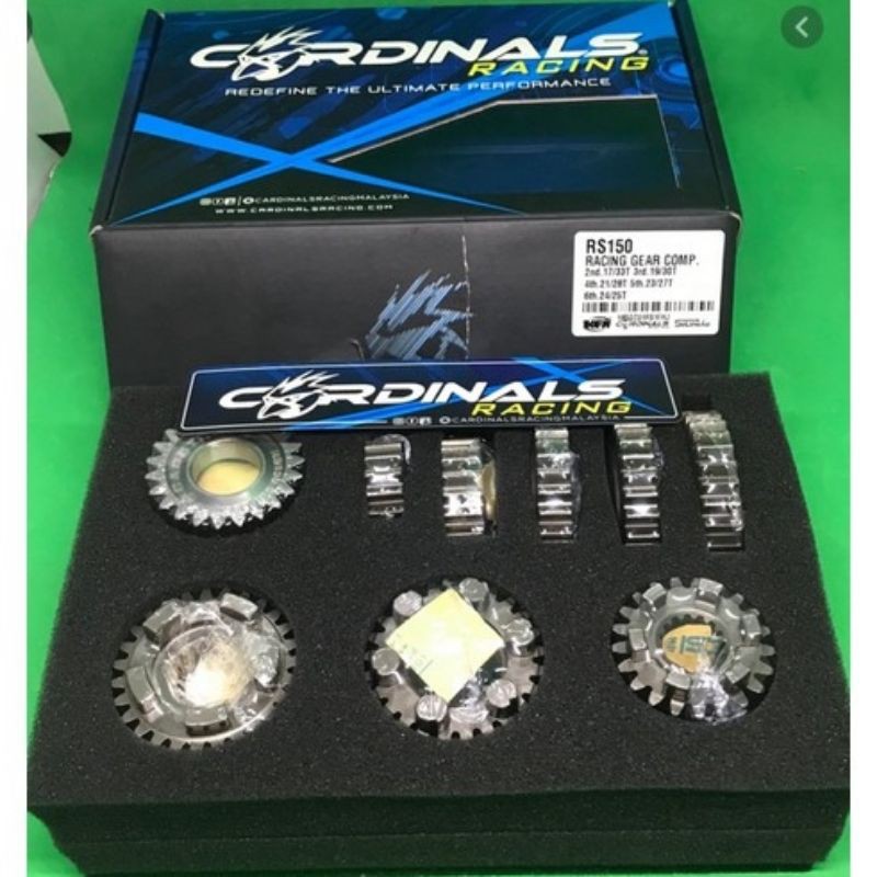 CARDINALS RS150 6SPEED RACING GEAR BOX WINNER150 (READY STOCK) | Shopee ...