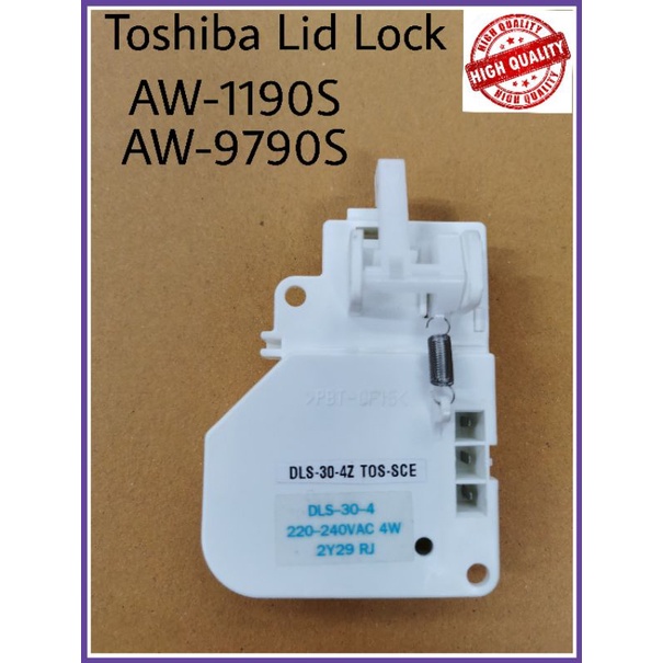 Toshiba Washing Machine Lid Lock Switch AW1190S /AW9790S (Lock Pintu