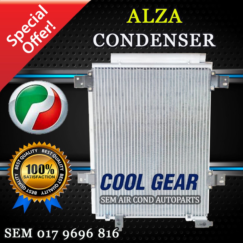 PERODUA ALZA OLD MODEL COOL GEAR CONDENSER/ KONDENSER (CAR AIR COND SYSTEM) Shopee Malaysia